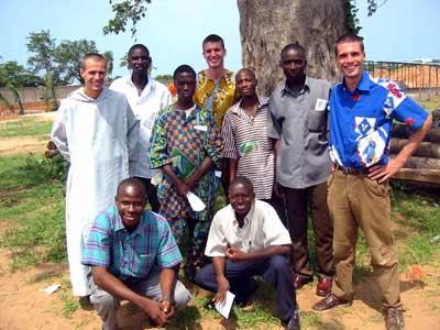 Michael Berghammer im Togo